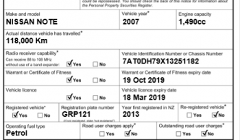 NISSAN NOTE 2007 full